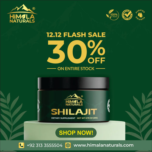 Premium Shilajit — Pure Himalayan Resin (20g) | Himala Naturals